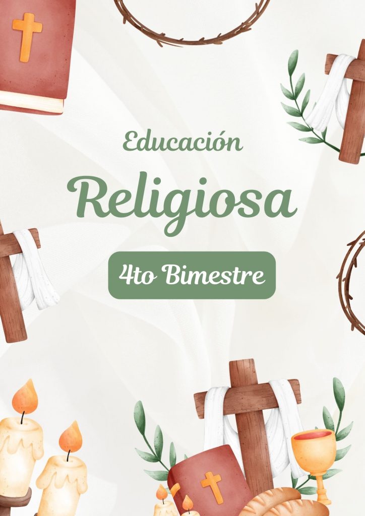 Portadas de Educación Religiosa, 4 Cuatro Bimestre