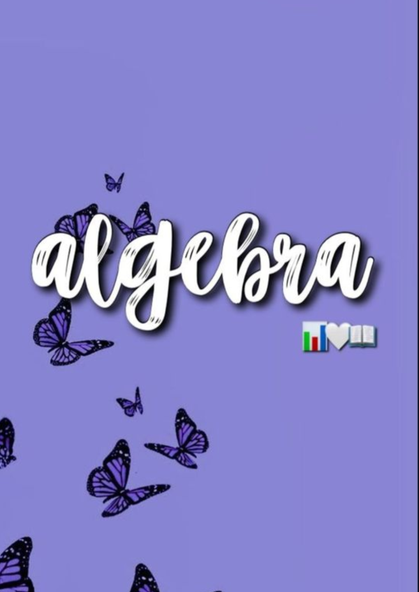 portadas de algebra