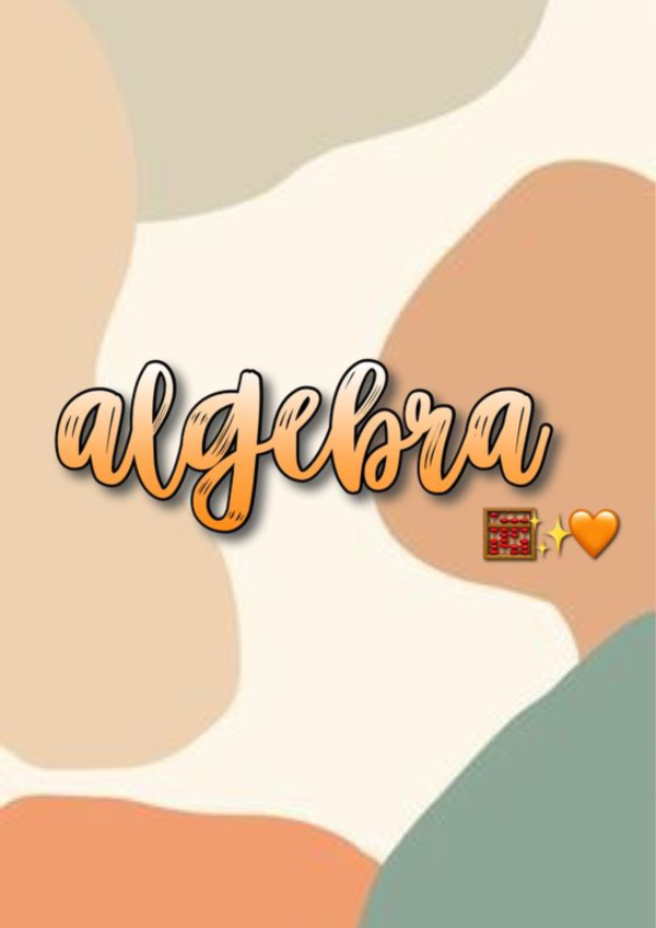 portadas de algebra