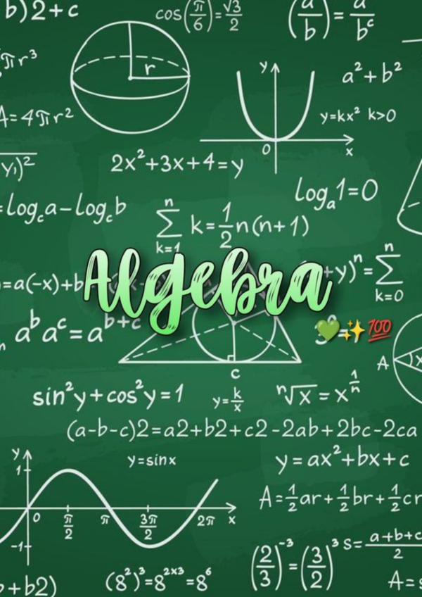 portadas de algebra