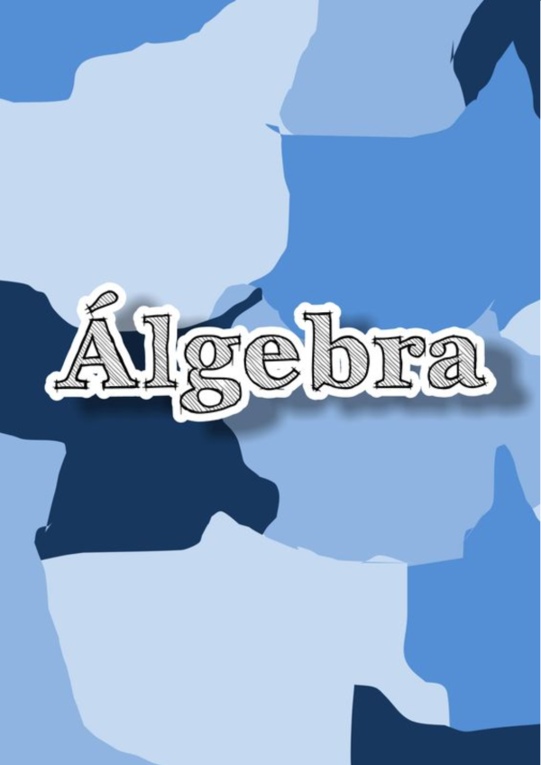 portadas de algebra