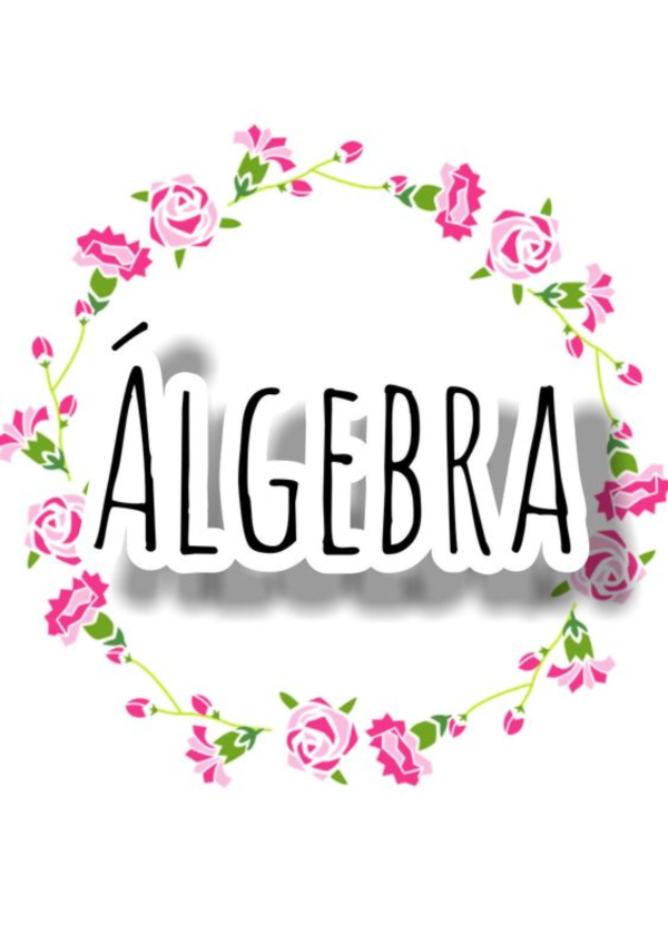 portadas de algebra