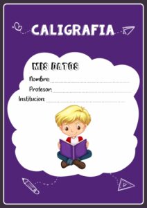 Portadas de Caligrafía