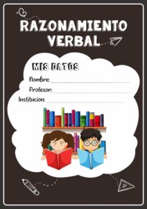 Portadas de Razonamiento Verbal