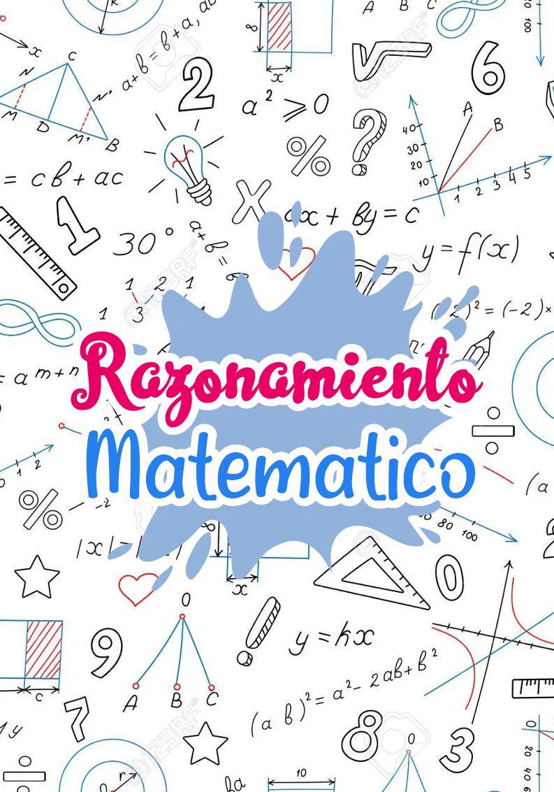Portadas de Razonamiento Matemático