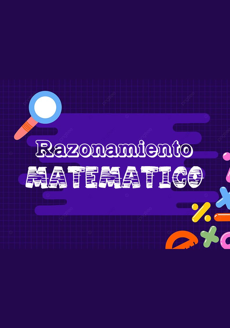 Portadas de Razonamiento Matemático