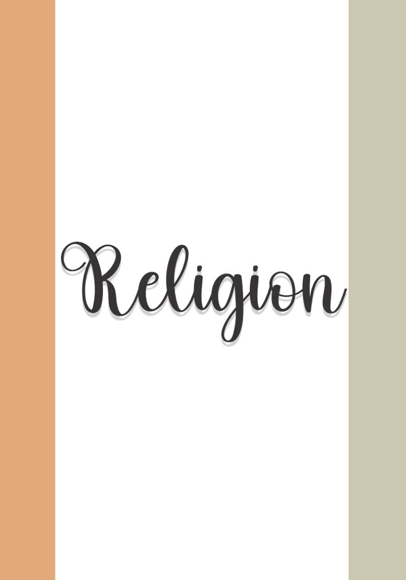Portadas de Religión