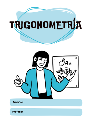 Portada de Trigonometría