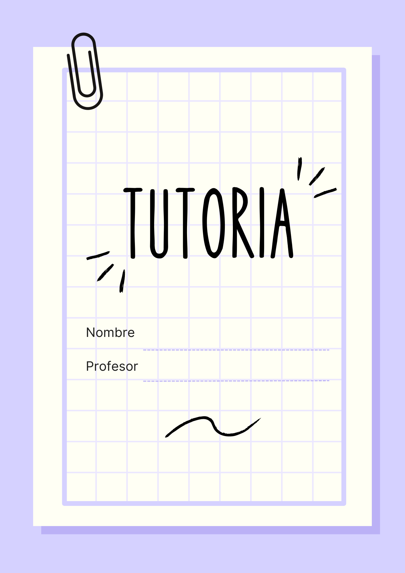 Portada de Tutoría