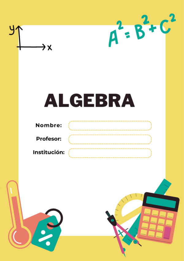 Portadas de Algebra