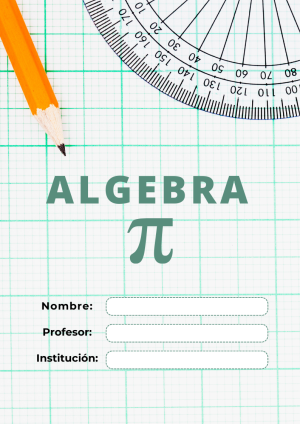 Portadas de Algebra