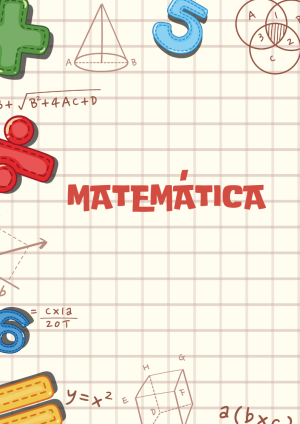 Portada de Matemática