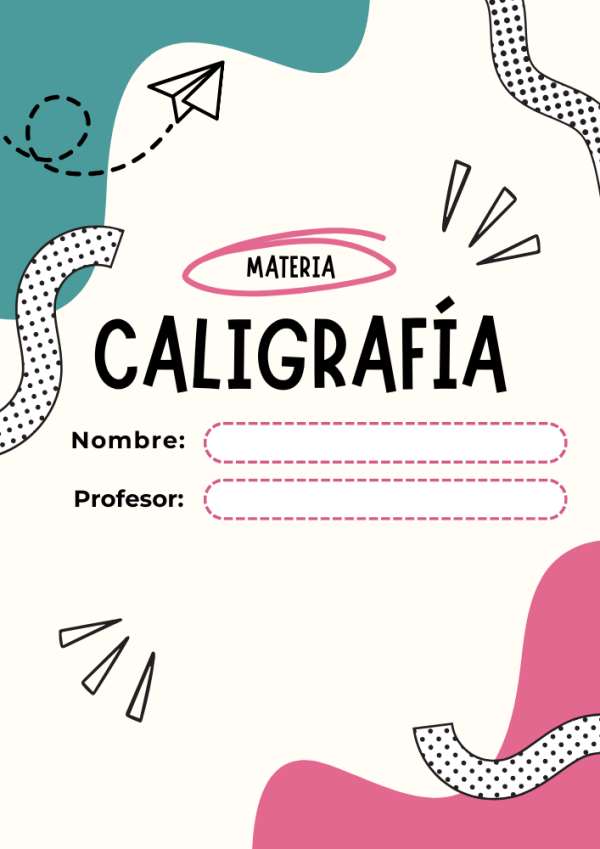 Portada de Caligrafía
