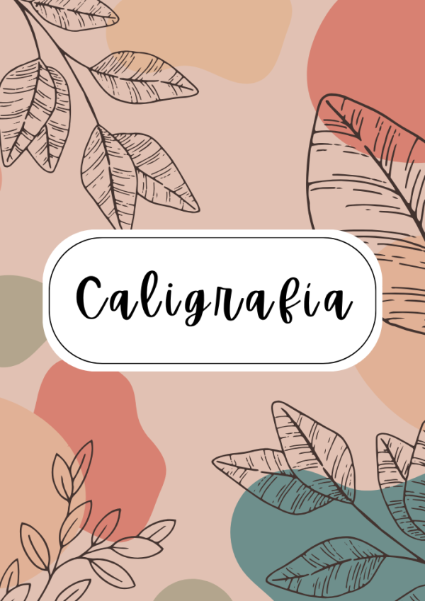 Portada de Caligrafía