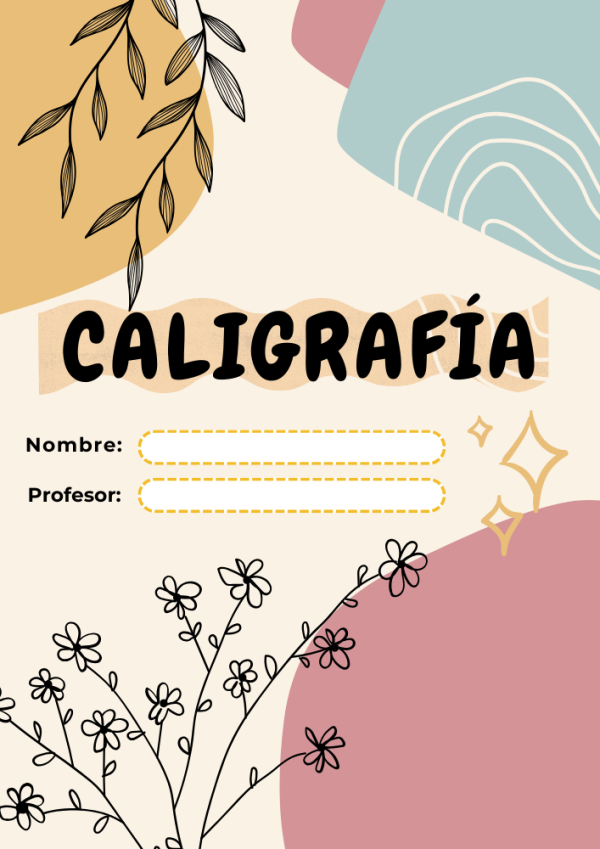 Portada de Caligrafía