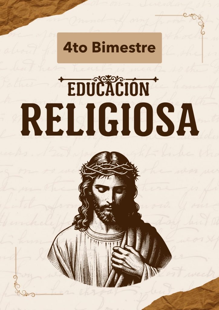 Portadas de Educación Religiosa, 4 Cuatro Bimestre