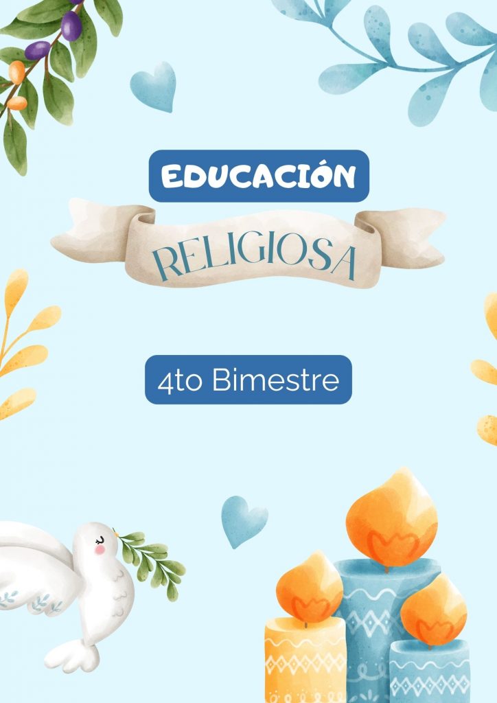 Portadas de Educación Religiosa, 4 Cuatro Bimestre