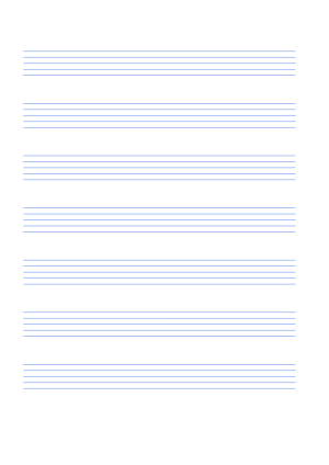Hojas de música para imprimir gratis