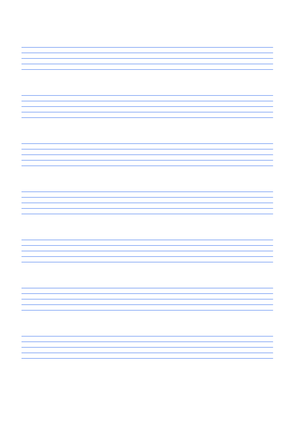 Hojas de música para imprimir gratis