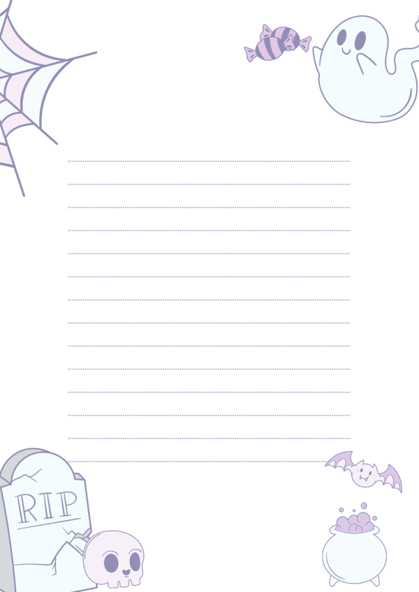 Portadas para cuadernos de Halloween