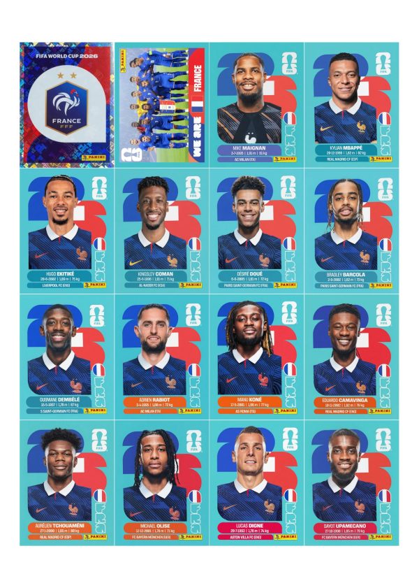 Figuritas Panini Mundial 2026 Gratis