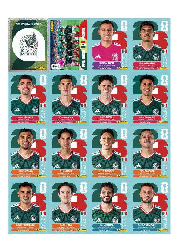 Figuritas Panini Mundial 2026 Gratis