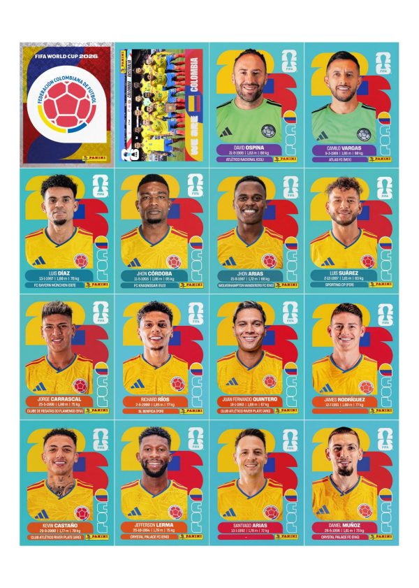 Figuritas Panini Mundial 2026 Gratis
