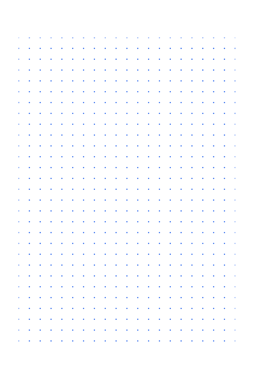 Hojas con puntos para imprimir gratis en PDF y PNG