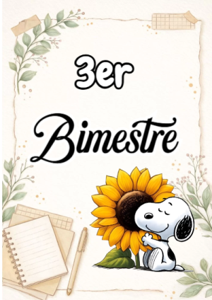 Portada de 2DO SEGUNDO BIMESTRE para cuaderno para primaria - ideal para el nuevo año escolar
