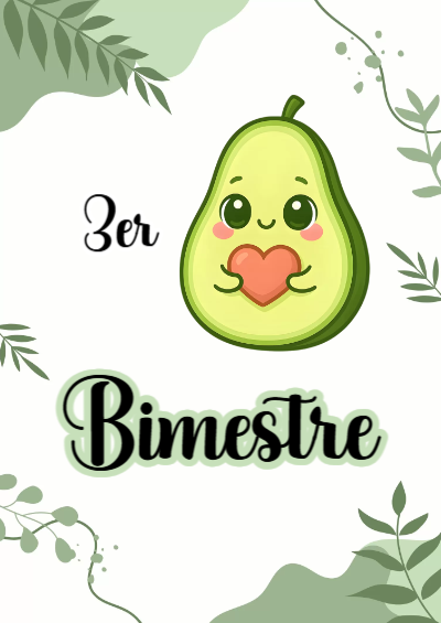 Portada de 2DO SEGUNDO BIMESTRE Editable para Imprimir Gratis