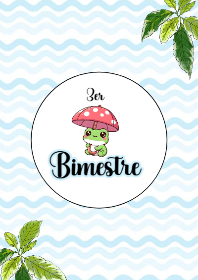 Portada de 2DO SEGUNDO BIMESTRE Editable para Imprimir Gratis