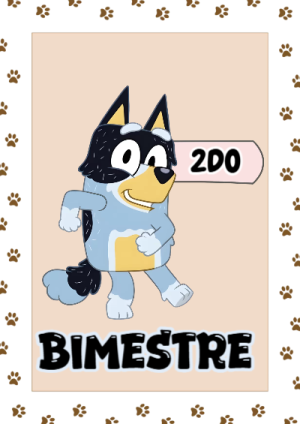 Portada de 2DO SEGUNDO BIMESTRE para cuaderno con diseño bonito - para el regreso a clases