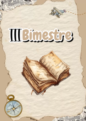 Portada de 3er segundo bimestre para cuaderno para clases - tendencia educativa 2026
