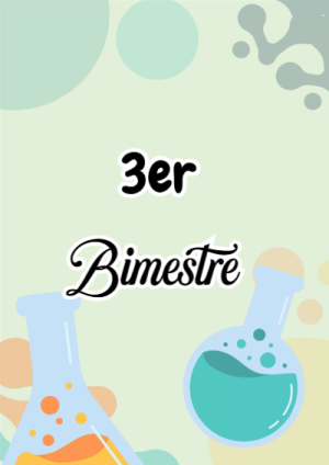 Portada de 3er segundo bimestre para cuaderno personalizada para imprimir - para el regreso a clases
