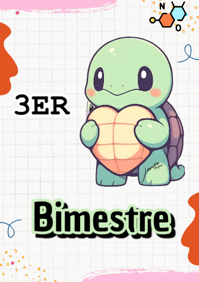 Portada de 3er segundo bimestre Editable para Imprimir Gratis