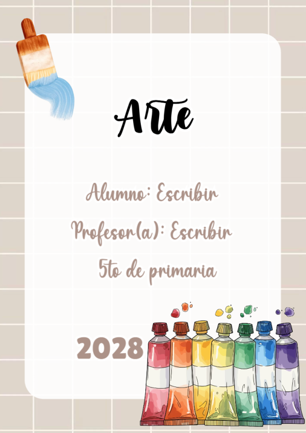 Portada de Arte para cuaderno llamativa y bonita - disponible para descarga gratuita