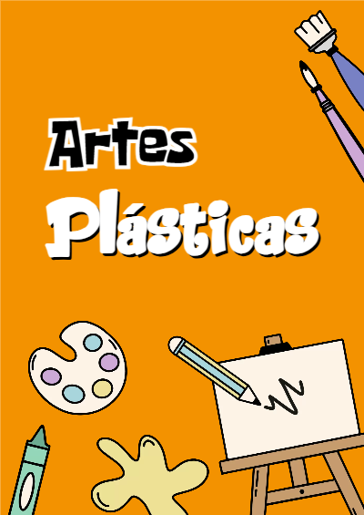 Portada de Artes Plásticas Editable para Imprimir Gratis
