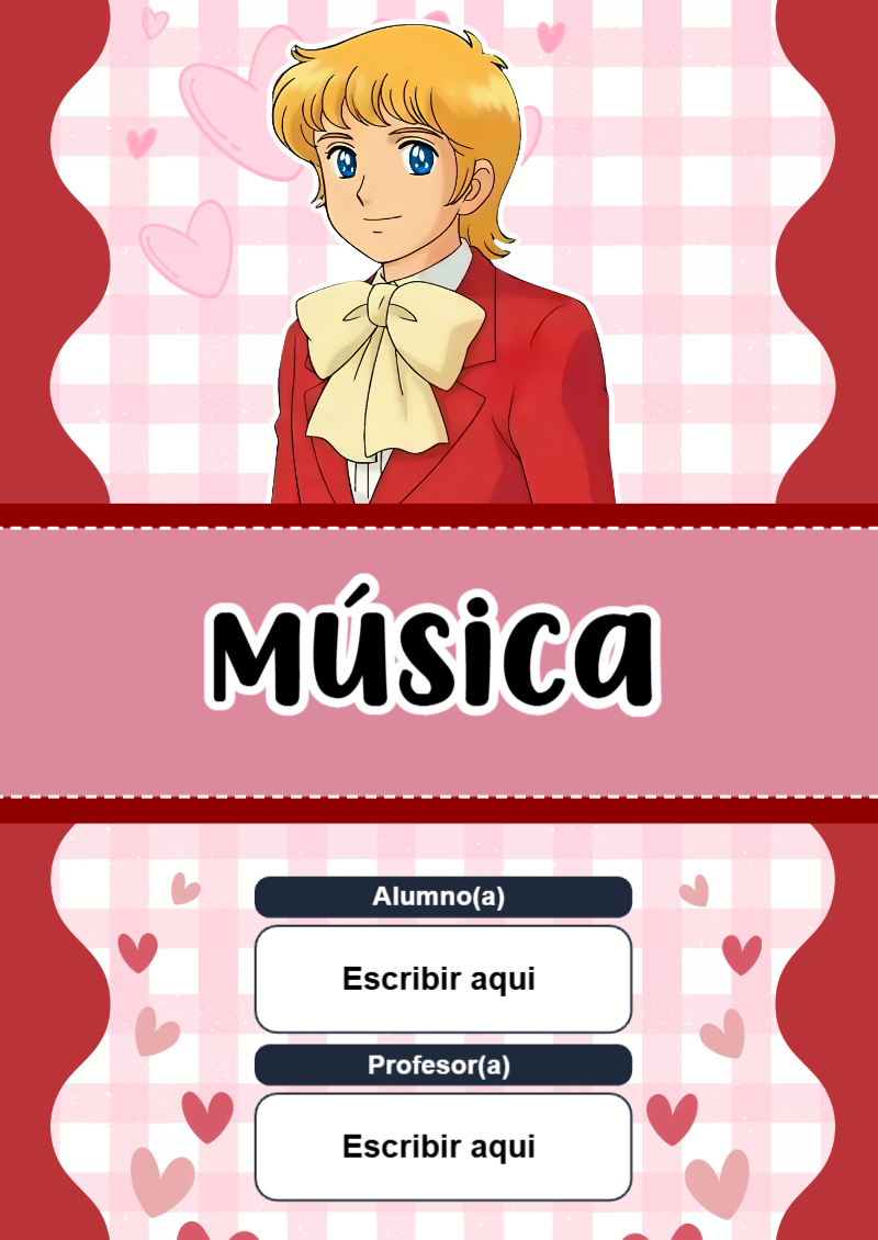 Portada de Candy de Música Editable para Imprimir Gratis