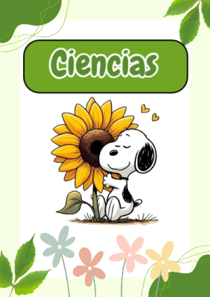 Portada de ciencias para cuaderno llamativa y bonita - para todas las edades y grados