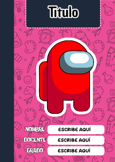 Portada de D2 para cuaderno fácil de imprimir - versión premium para imprimir