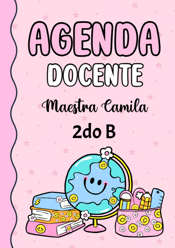 Portada de Docentes Docente Editable para Imprimir Gratis