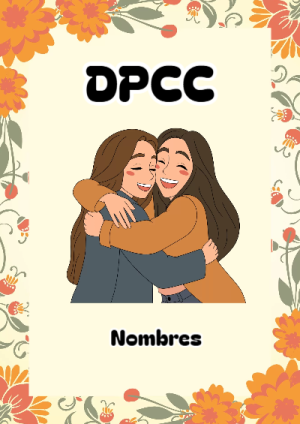 Portada de DPCC para cuaderno decorativa y bonita - para el regreso a clases