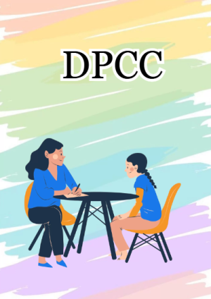 Portada de DPCC para cuaderno con diseño bonito - diseño escolar moderno