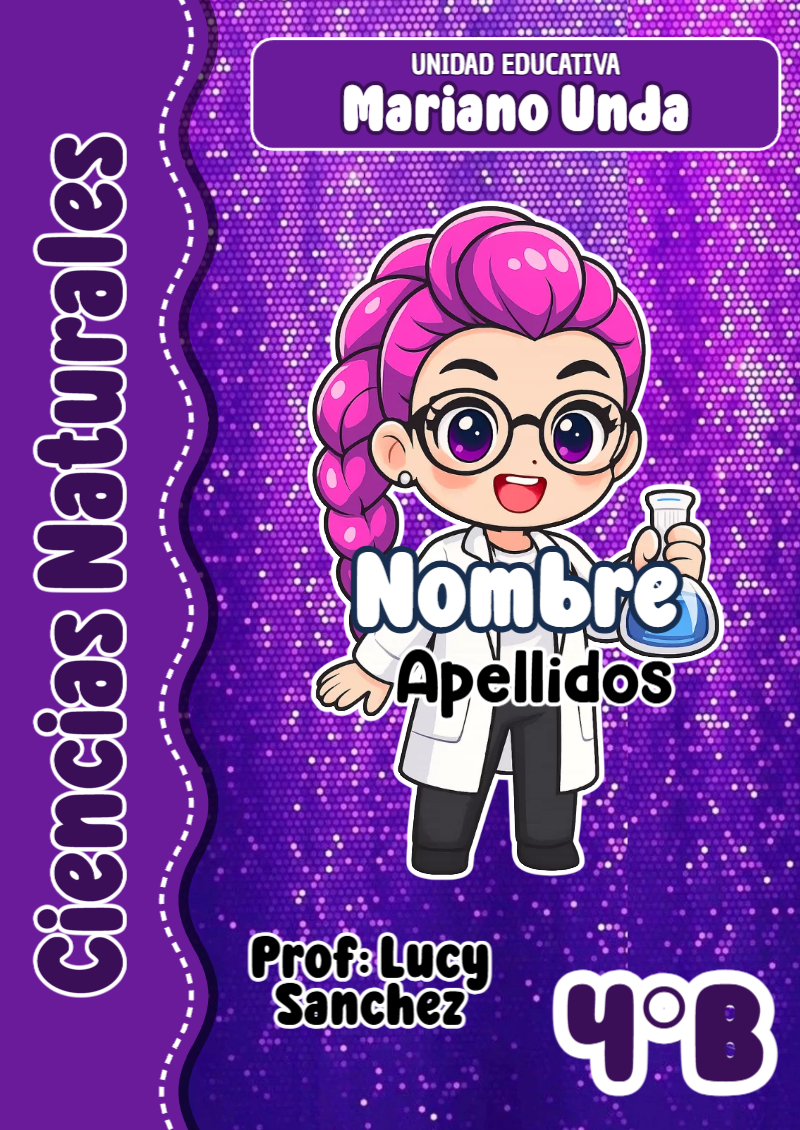Portada de Guerreras K pop Ciencias Naturales Editable para Imprimir Gratis