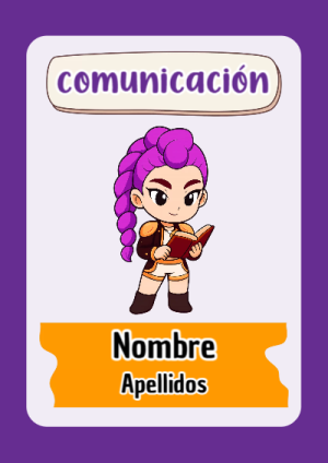 Portada de Guerreras K pop de Comunicación para cuaderno personalizada para imprimir - para el regreso a clases