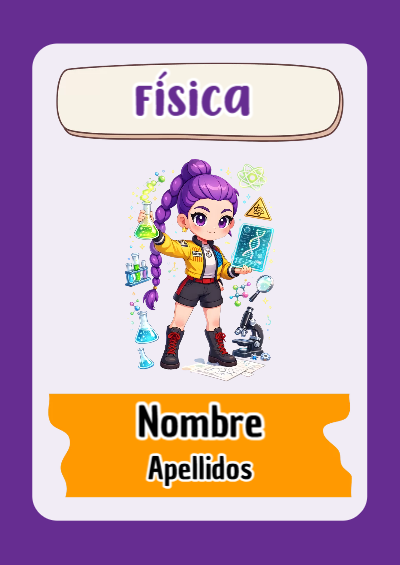 Portada de Guerreras K pop de Física Editable para Imprimir Gratis