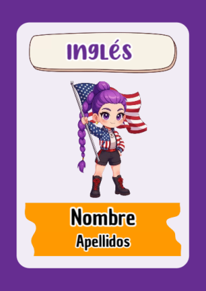 Portada de Guerreras K pop de Inglés para cuaderno ideal para niños - para el regreso a clases