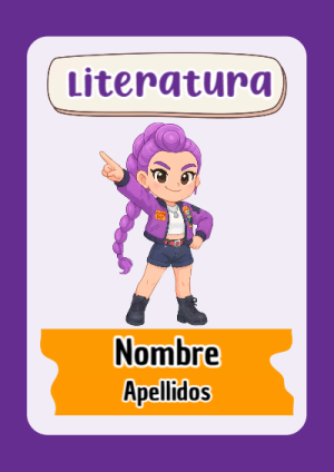 Portada de Guerreras K pop de Literatura para cuaderno con diseño escolar - para todas las edades y grados