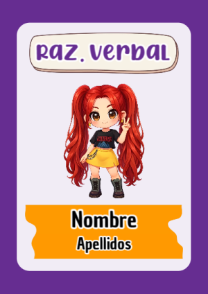 Portada de Guerreras K pop de Raz. Verbal para cuaderno personalizada para imprimir - tendencia educativa 2026