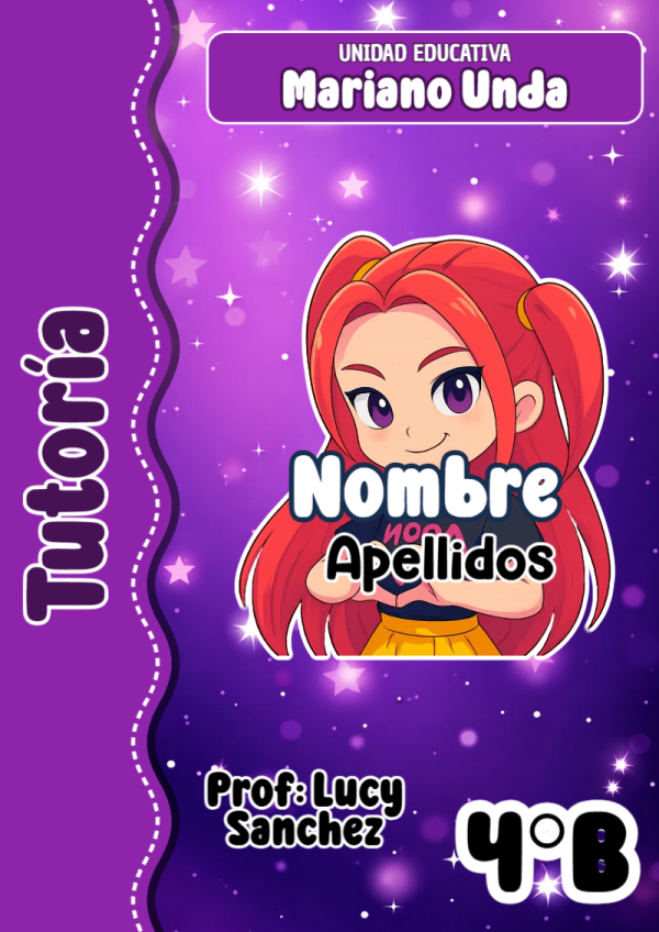 Portada de Guerreras K pop Tutoría para cuaderno personalizada para imprimir - para todas las edades y grados
